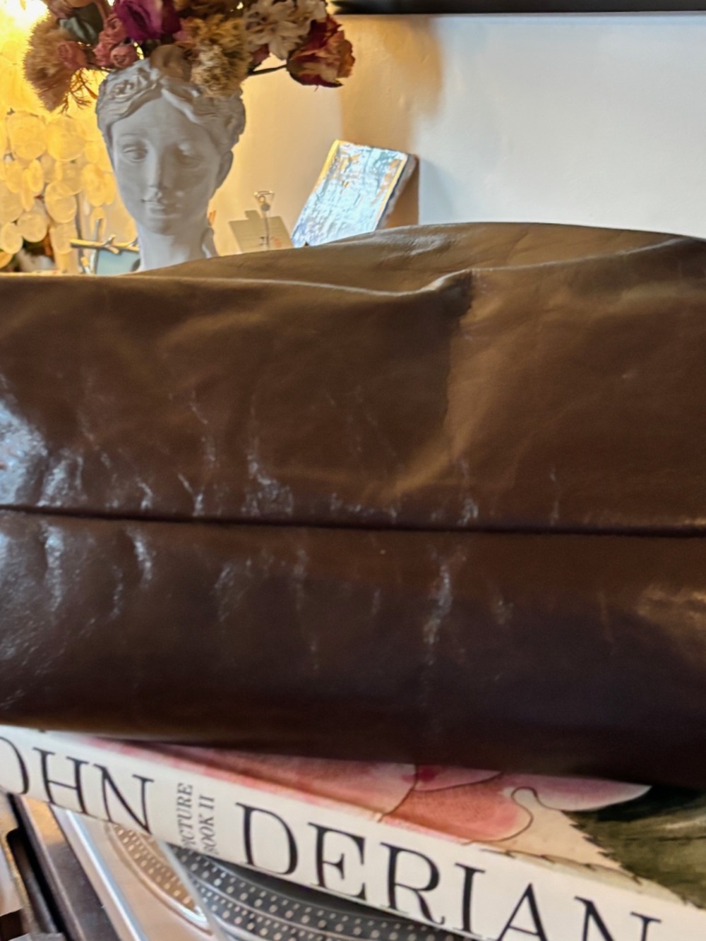 Clare V Grande Bateau Tote - MOCHA - EXCELLENT CONDITION - Picture 8 of 11